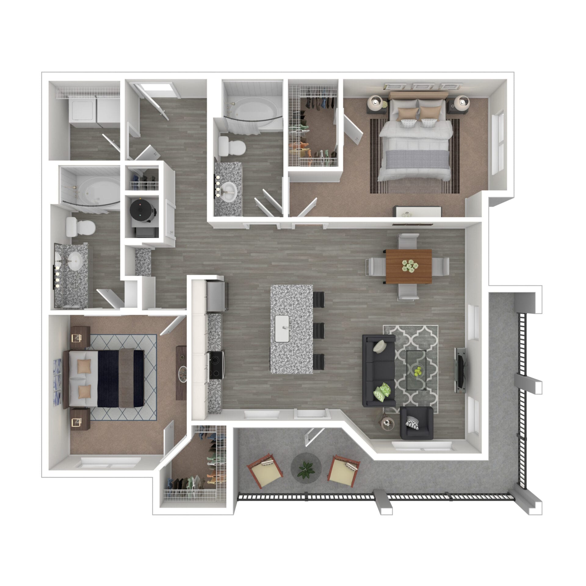 Brand New Two-Bedroom Apartments-Elevate 114